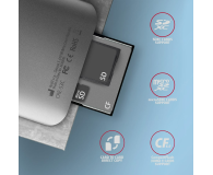 Axagon CRE-S3C SuperSpeed USB-C UHS-II czytnik - 1485432 - zdjęcie 2